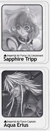 Sapphire and Aqua